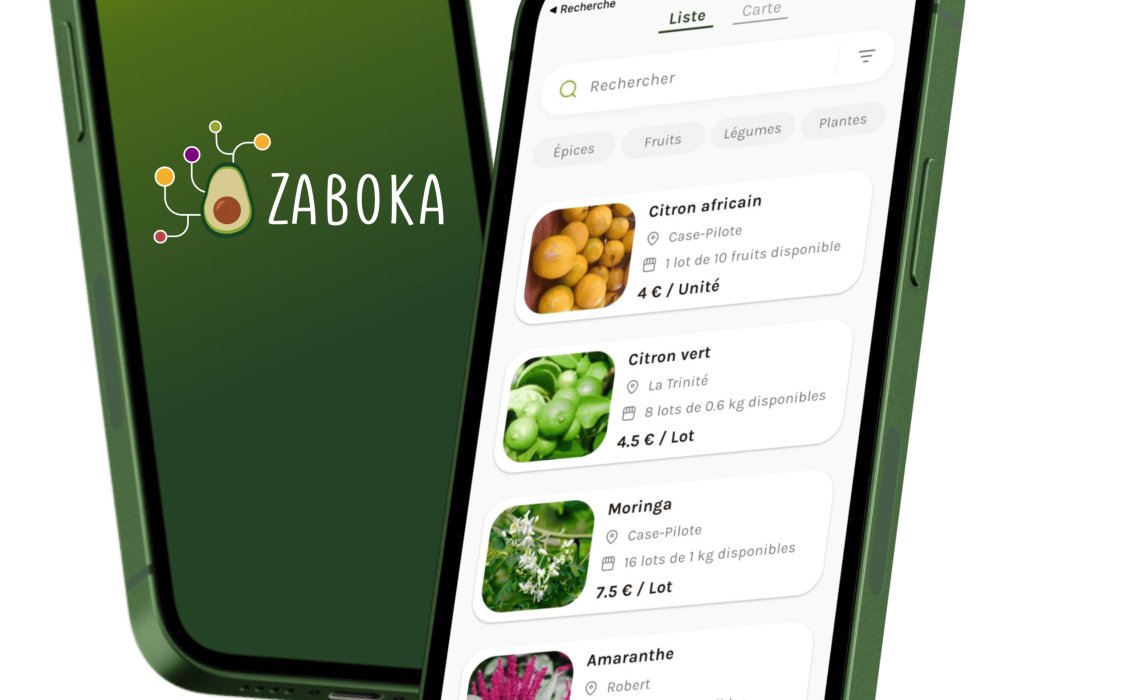 nouvelle version Zaboka app Martinique Guadeloupe
